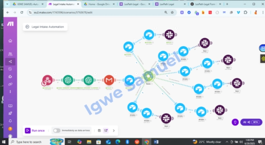 Legal AI Intake